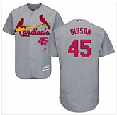 St.Louis Cardinals #45 Bob Gibson Gray 2016 Flexbase Collection Stitched Baseball Jersey DingZhi,baseball caps,new era cap wholesale,wholesale hats